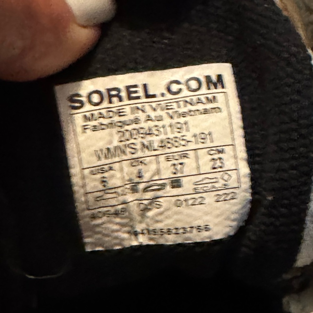 Sorel Explorer II Sneaker Mid Waterproof Women’s Size 6 - Picture 8 of 8